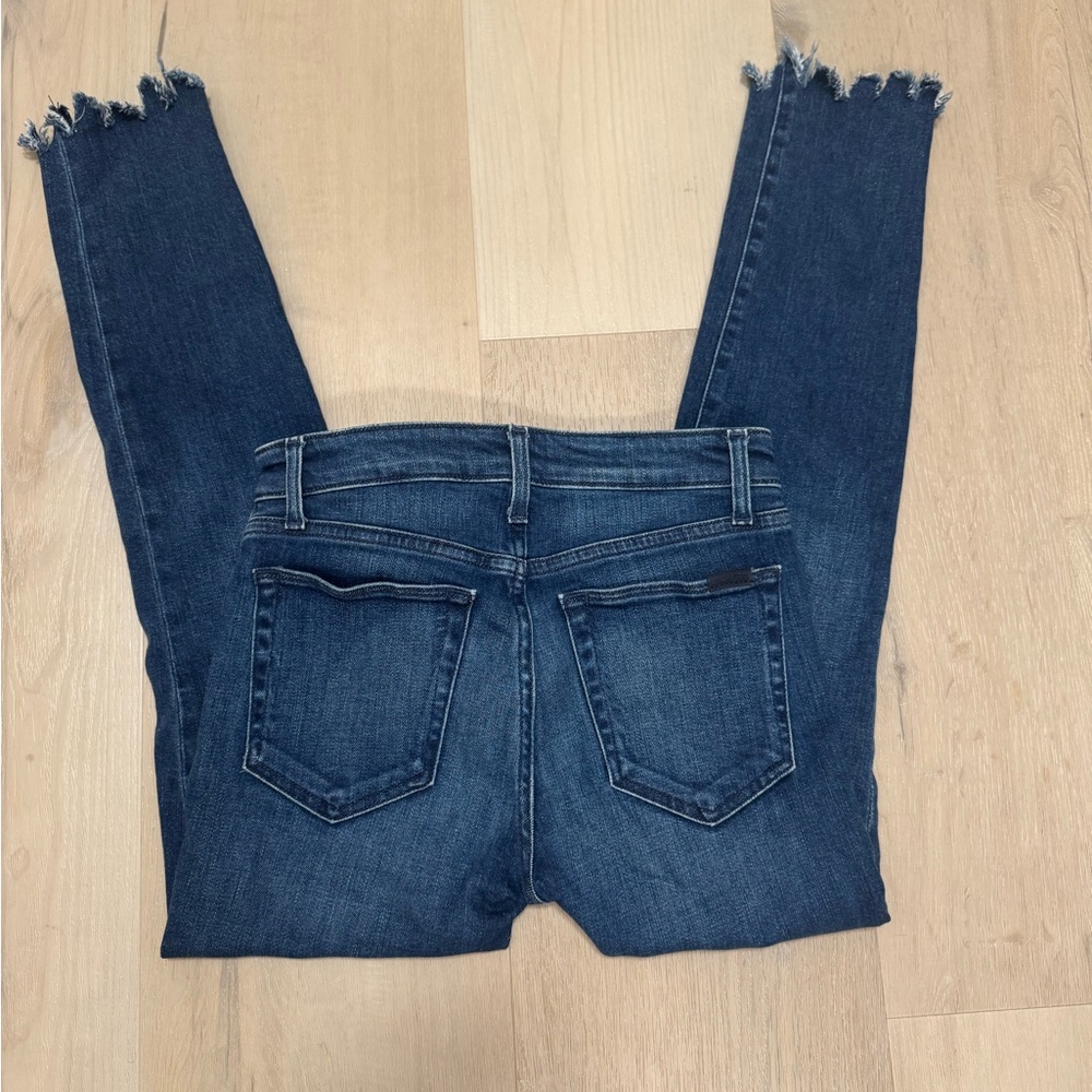 Joe's Jeans Dark Blue Ankle Cropped Denim